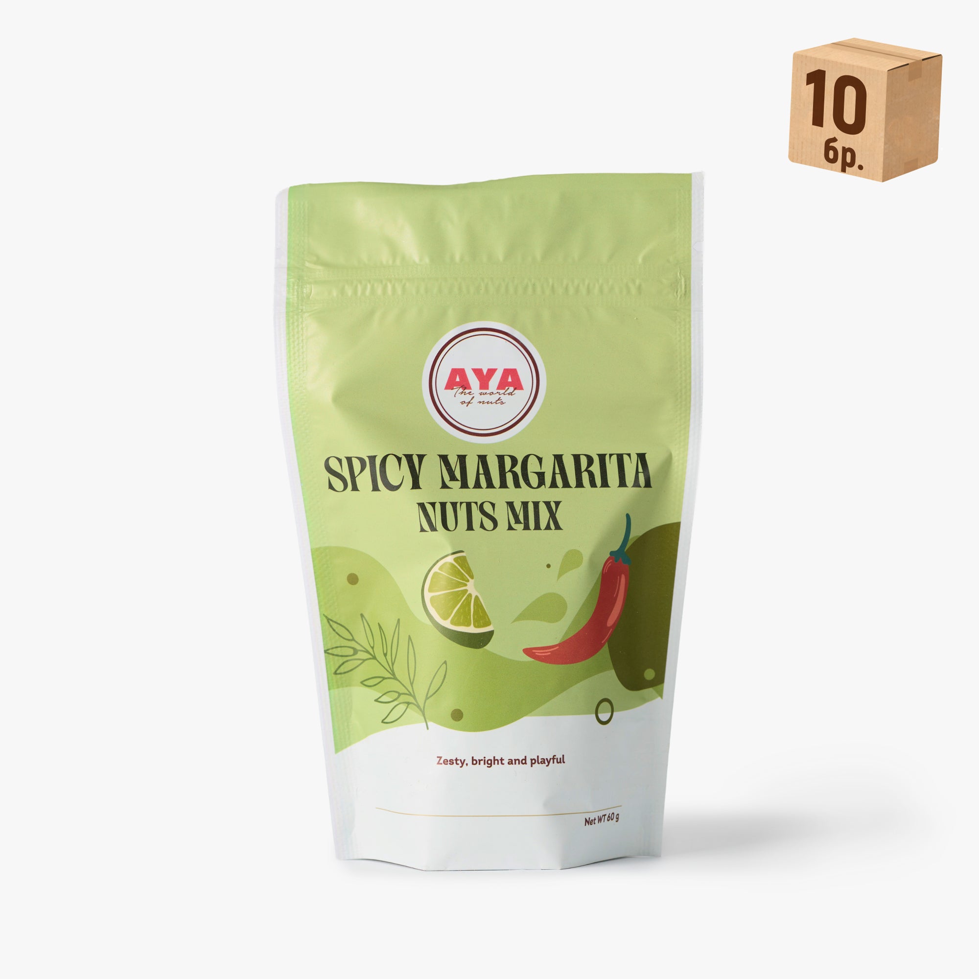 Микс spicy маргарита 60 г - кашон (10 бр.)