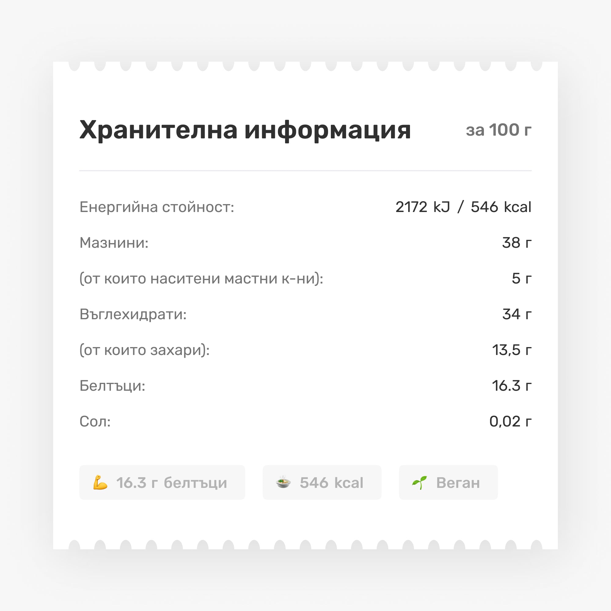 Суров микс с череша 400 г